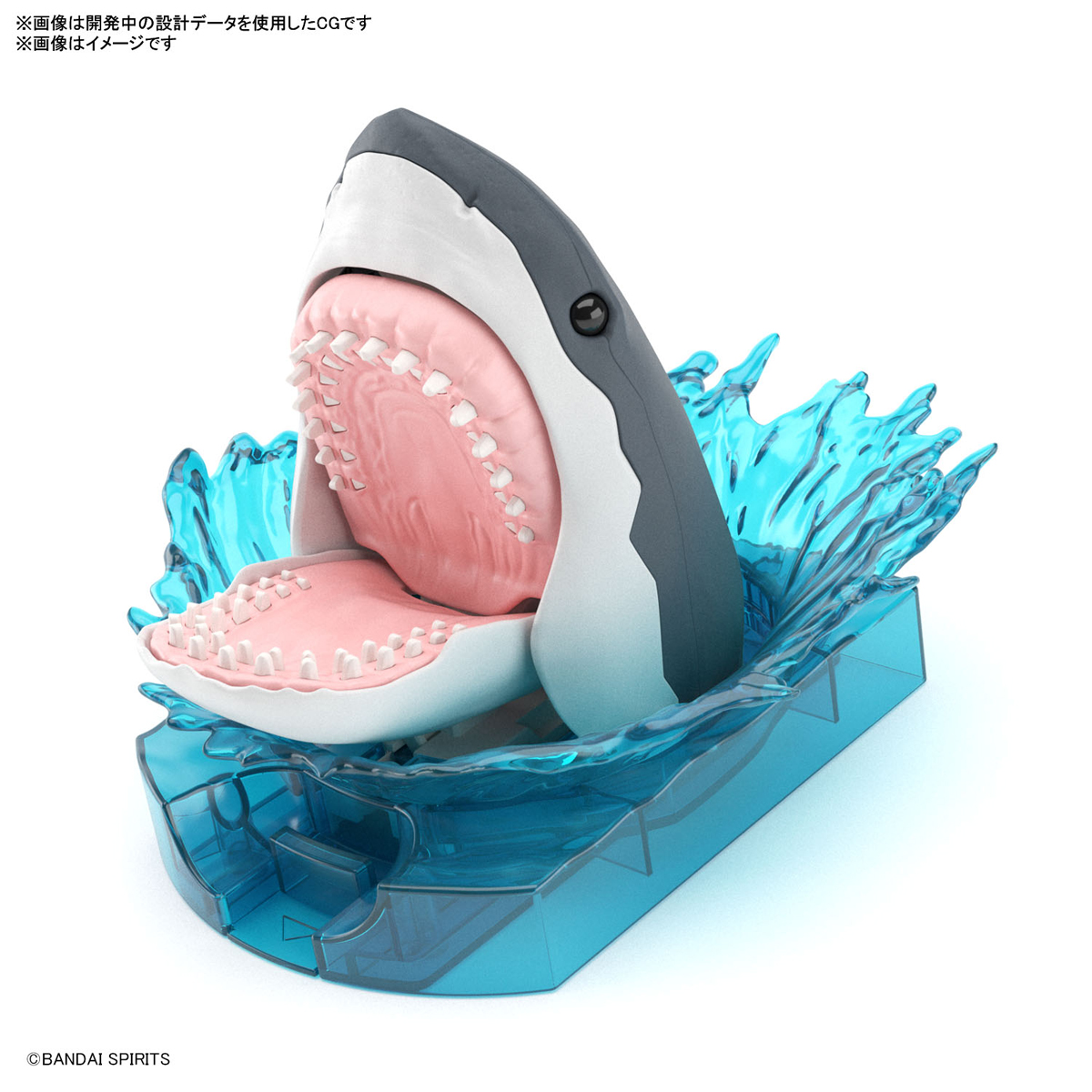 エクスプローリングラボネイチャー『ホホジロザメ』プラモデル-001