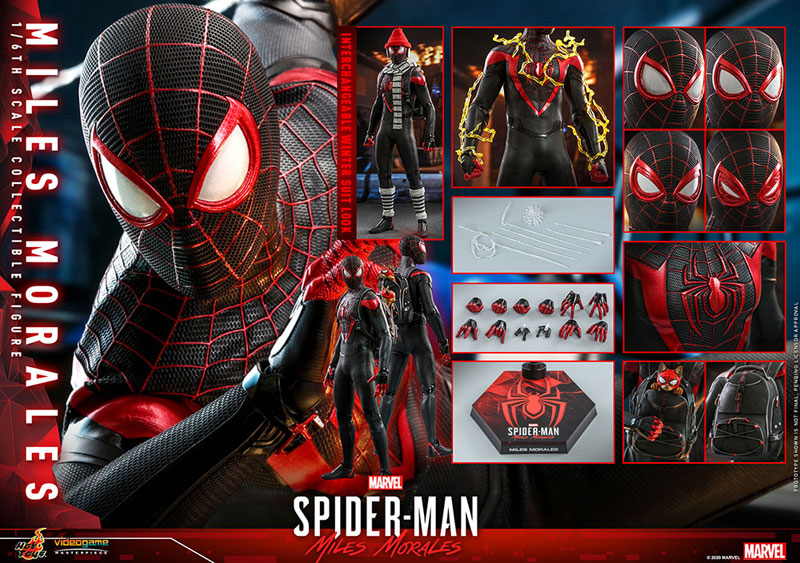 ビデオゲーム・マスターピース『マイルス・モラレス/スパイダーマン』Marvel's Spider-Man 1/6 可動フィギュア-028