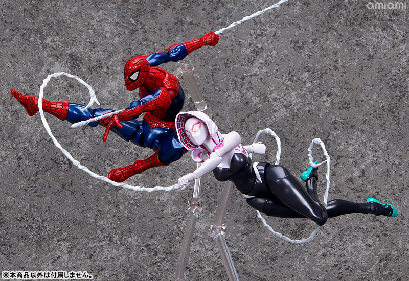 【再販】フィギュアコンプレックス アメイジング・ヤマグチ『No.004 Spider-Gwen（スパイダーグウェン）』可動フィギュア-016