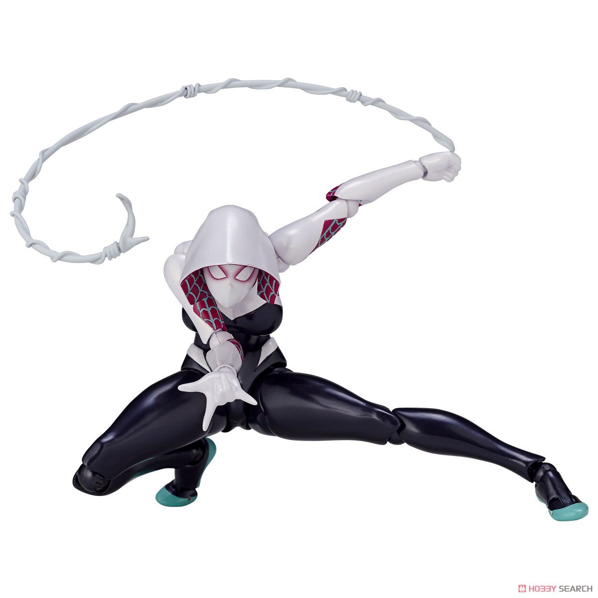 【再販】フィギュアコンプレックス アメイジング・ヤマグチ『No.004 Spider-Gwen（スパイダーグウェン）』可動フィギュア-021