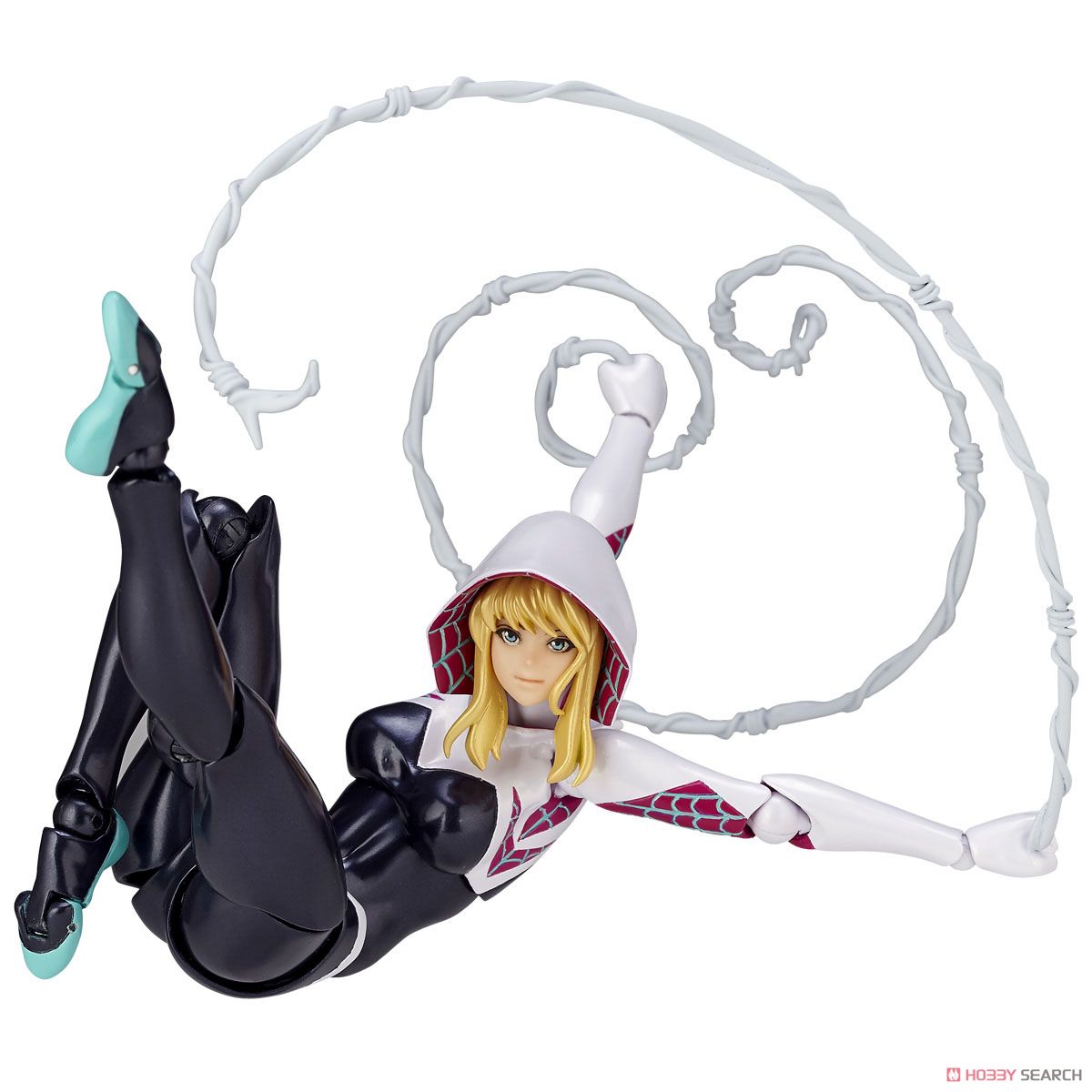 【再販】フィギュアコンプレックス アメイジング・ヤマグチ『No.004 Spider-Gwen（スパイダーグウェン）』可動フィギュア-029