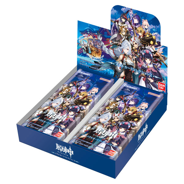 【カードダス】原神『原神 メタルカードコレクション2』20パック入りBOX