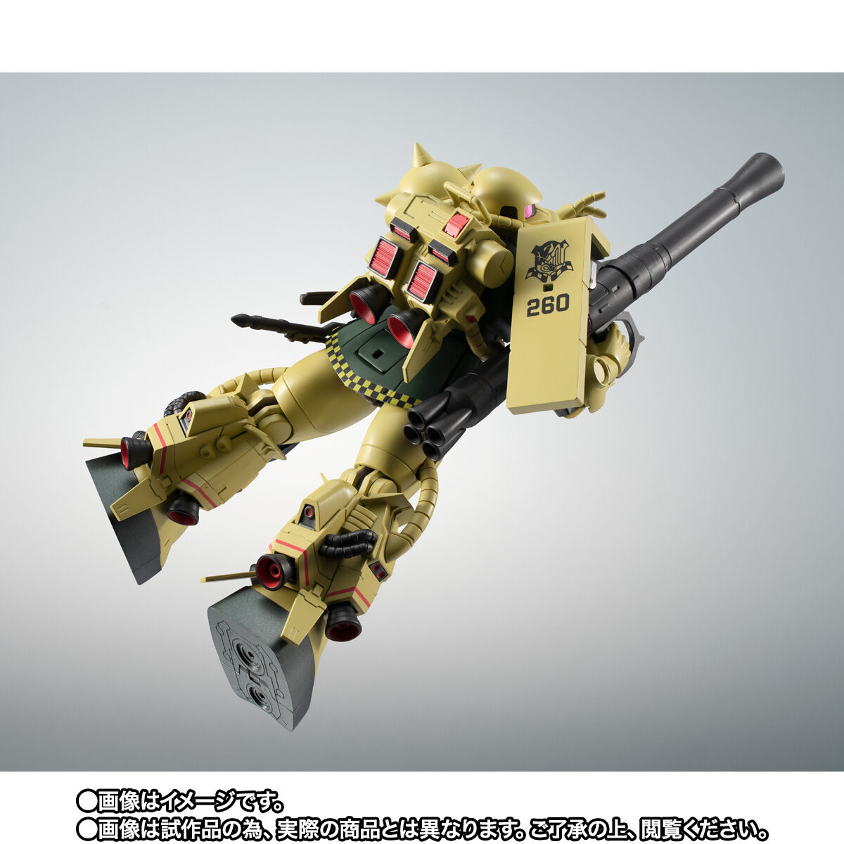 【限定販売】ROBOT魂〈SIDE MS〉『MS-06R-1 高機動型ザク初期型 ver. A.N.I.M.E.』機動戦士ガンダム MSV 可動フィギュア-008