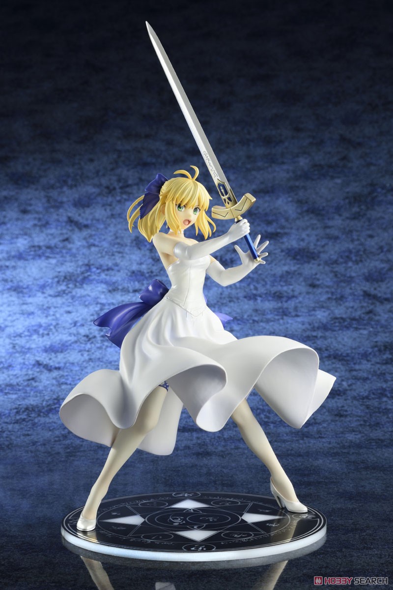 Fate/stay night [UBW]『セイバー 白ドレス リニューアルVer.』1/8 完成品フィギュア-001