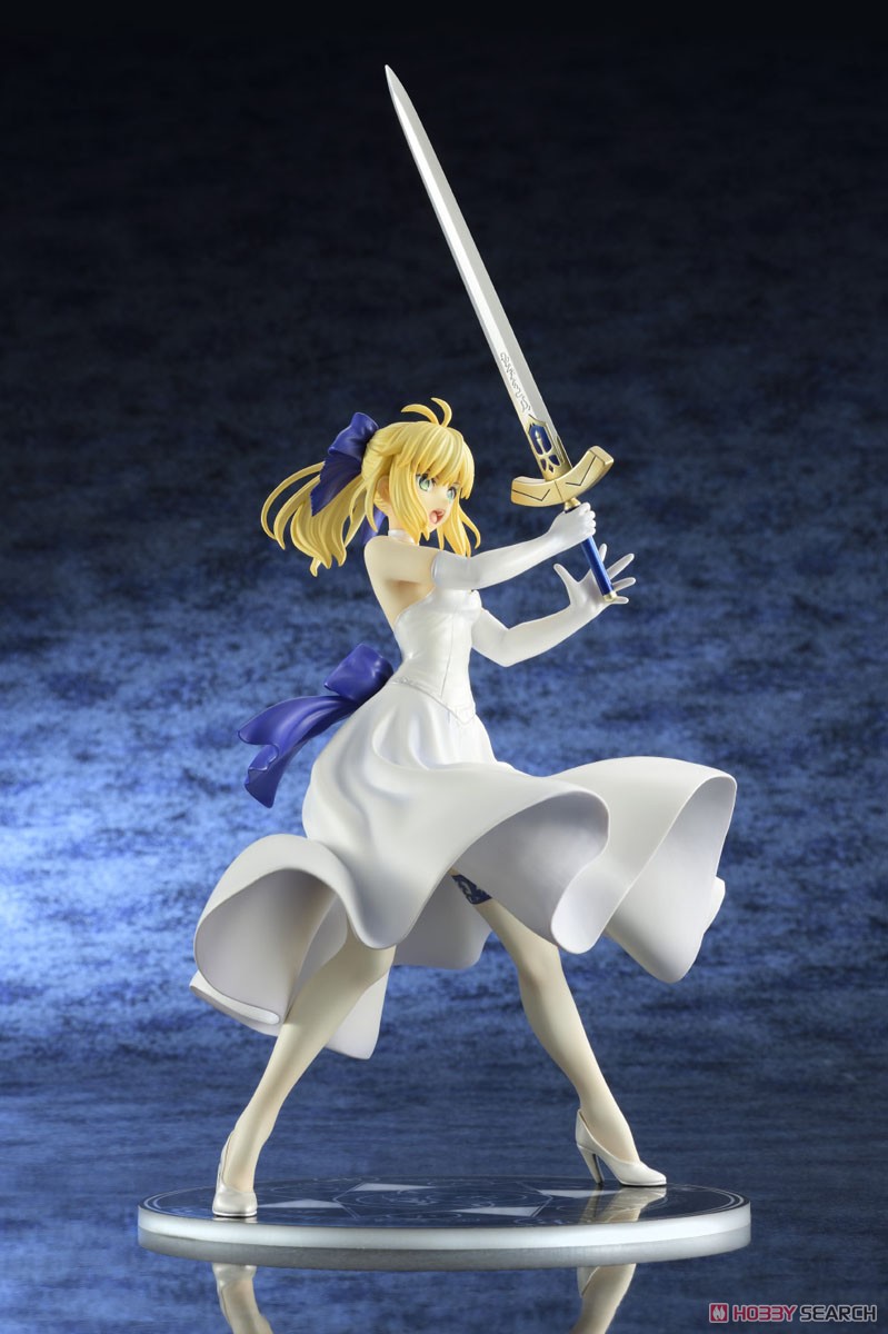 Fate/stay night [UBW]『セイバー 白ドレス リニューアルVer.』1/8 完成品フィギュア-004