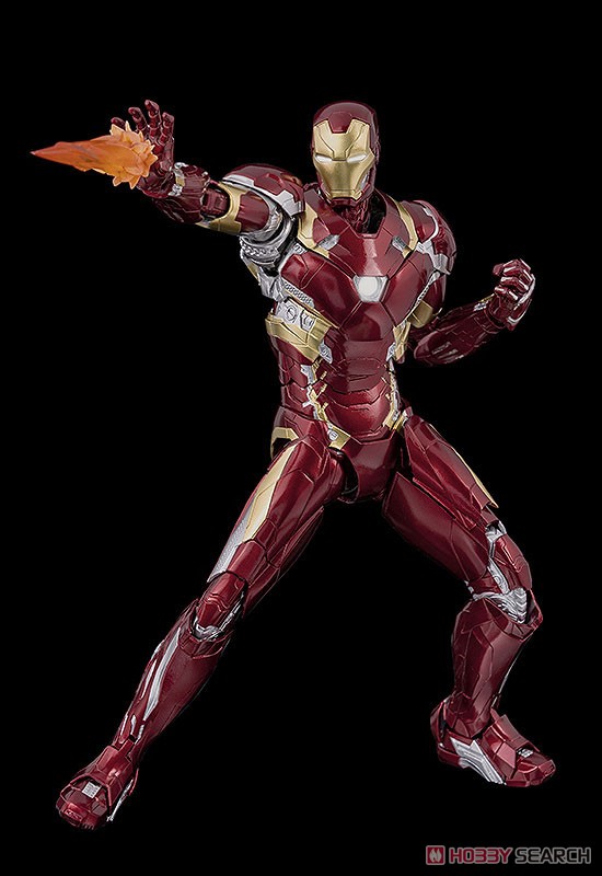 インフィニティ・サーガ DLX 『アイアンマン・マーク46（Iron Man Mark 46）』Infinity Saga 1/12 可動フィギュア-007