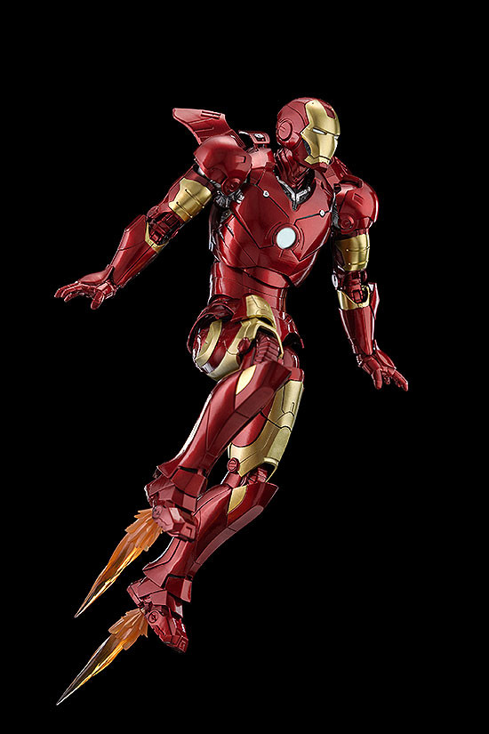 インフィニティ・サーガ DLX 『アイアンマン・マーク3（Iron Man Mark 3）』The Infinity Saga 1/12 可動フィギュア-005