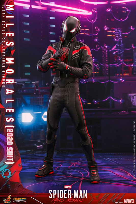 ビデオゲーム・マスターピース『マイルス・モラレス/スパイダーマン（マイルス・モラレス2020スーツ版）』Marvel's Spider-Man: Miles Morales 1/6 可動フィギュア-002