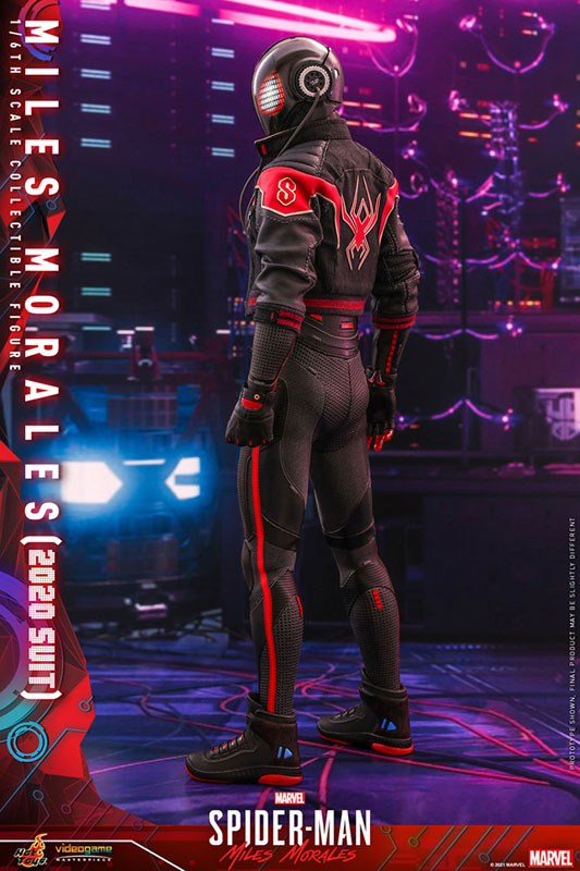 ビデオゲーム・マスターピース『マイルス・モラレス/スパイダーマン（マイルス・モラレス2020スーツ版）』Marvel's Spider-Man: Miles Morales 1/6 可動フィギュア-003