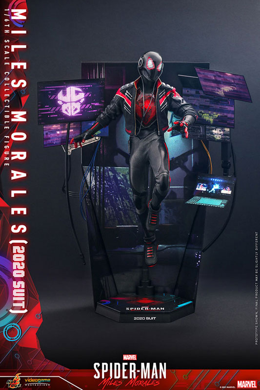 ビデオゲーム・マスターピース『マイルス・モラレス/スパイダーマン（マイルス・モラレス2020スーツ版）』Marvel's Spider-Man: Miles Morales 1/6 可動フィギュア-004