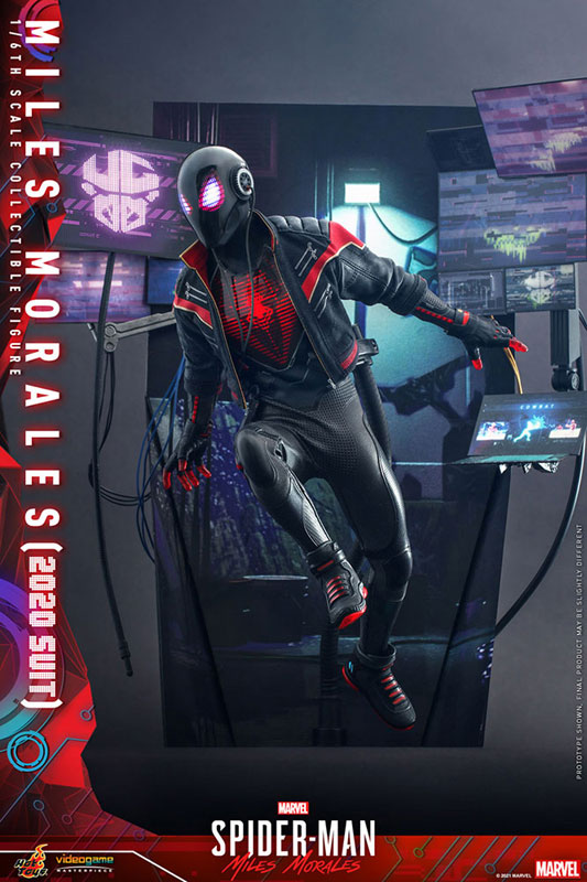 ビデオゲーム・マスターピース『マイルス・モラレス/スパイダーマン（マイルス・モラレス2020スーツ版）』Marvel's Spider-Man: Miles Morales 1/6 可動フィギュア-005