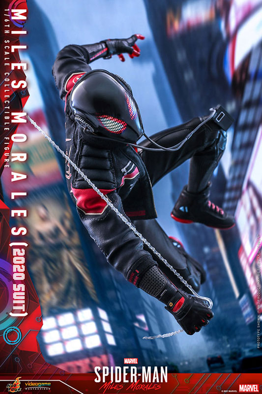 ビデオゲーム・マスターピース『マイルス・モラレス/スパイダーマン（マイルス・モラレス2020スーツ版）』Marvel's Spider-Man: Miles Morales 1/6 可動フィギュア-009