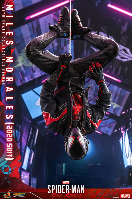 ビデオゲーム・マスターピース『マイルス・モラレス/スパイダーマン（マイルス・モラレス2020スーツ版）』Marvel's Spider-Man: Miles Morales 1/6 可動フィギュア-010
