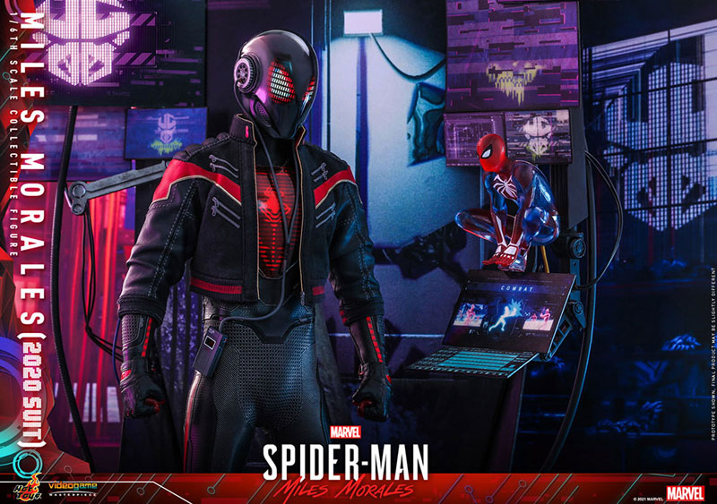 ビデオゲーム・マスターピース『マイルス・モラレス/スパイダーマン（マイルス・モラレス2020スーツ版）』Marvel's Spider-Man: Miles Morales 1/6 可動フィギュア-015