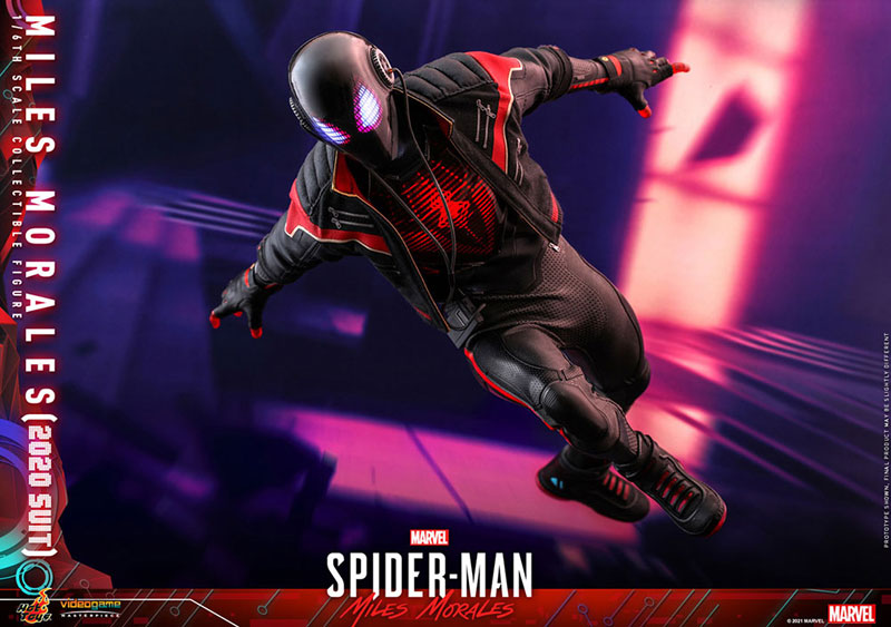 ビデオゲーム・マスターピース『マイルス・モラレス/スパイダーマン（マイルス・モラレス2020スーツ版）』Marvel's Spider-Man: Miles Morales 1/6 可動フィギュア-016