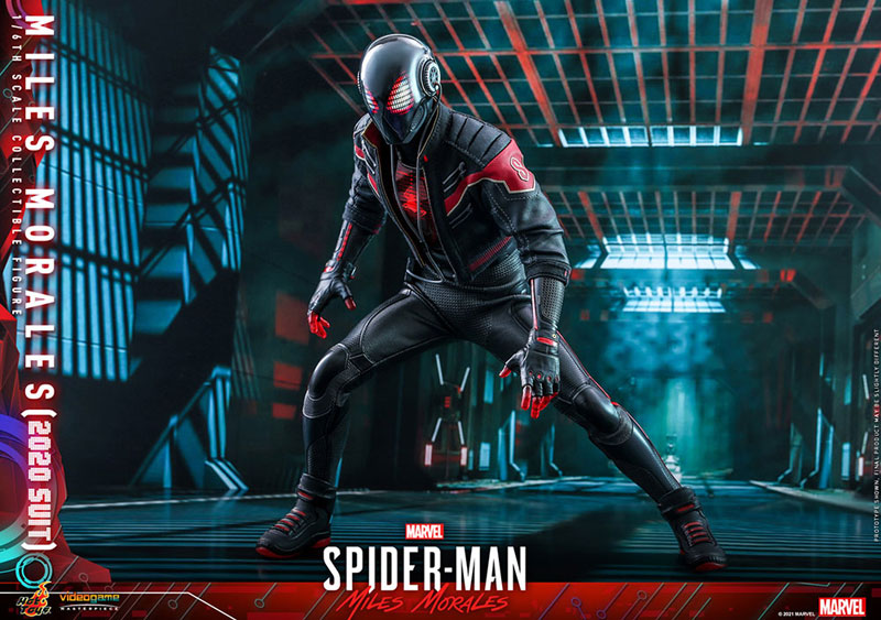 ビデオゲーム・マスターピース『マイルス・モラレス/スパイダーマン（マイルス・モラレス2020スーツ版）』Marvel's Spider-Man: Miles Morales 1/6 可動フィギュア-017