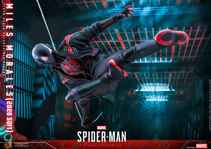 ビデオゲーム・マスターピース『マイルス・モラレス/スパイダーマン（マイルス・モラレス2020スーツ版）』Marvel's Spider-Man: Miles Morales 1/6 可動フィギュア-018