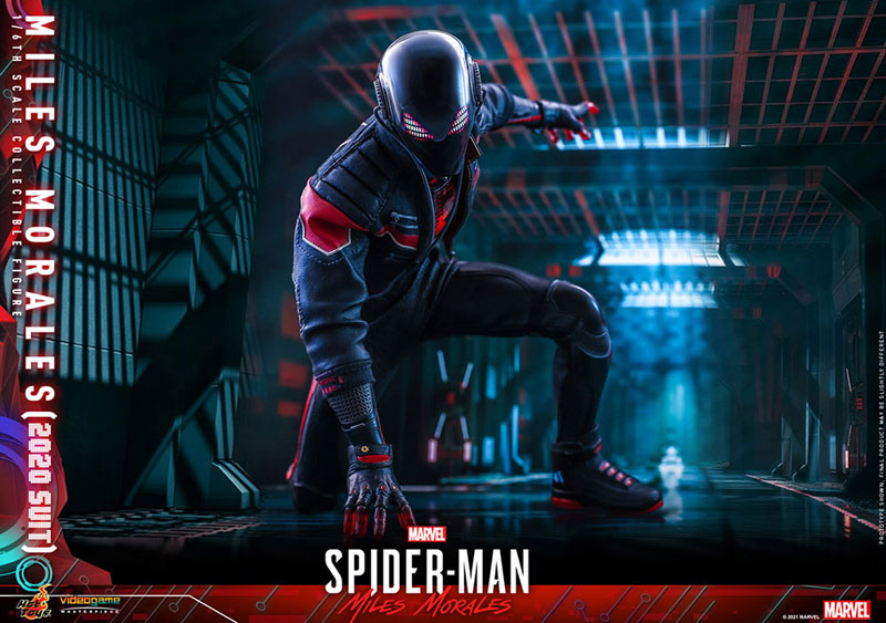 ビデオゲーム・マスターピース『マイルス・モラレス/スパイダーマン（マイルス・モラレス2020スーツ版）』Marvel's Spider-Man: Miles Morales 1/6 可動フィギュア-019
