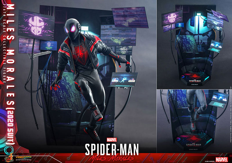 ビデオゲーム・マスターピース『マイルス・モラレス/スパイダーマン（マイルス・モラレス2020スーツ版）』Marvel's Spider-Man: Miles Morales 1/6 可動フィギュア-021