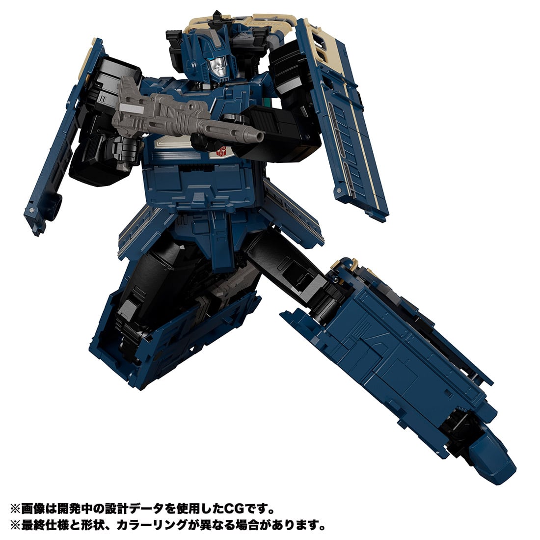 トランスフォーマー マスターピースG『MPG-02 トレインボット ゲツエイ』可変可動フィギュア-004