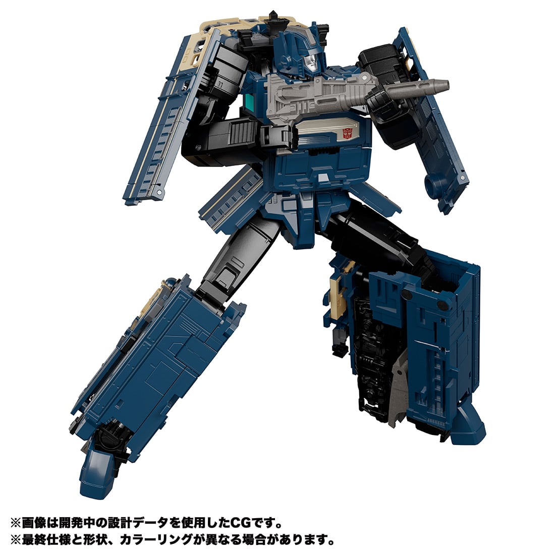 トランスフォーマー マスターピースG『MPG-02 トレインボット ゲツエイ』可変可動フィギュア-006