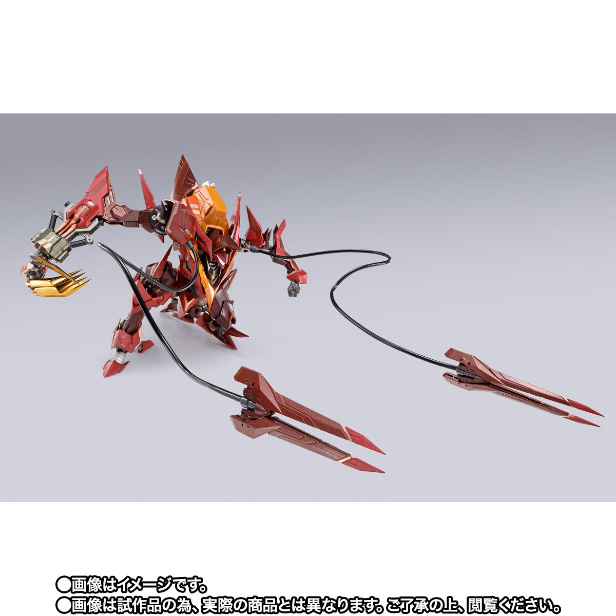 【限定販売】METAL BUILD DRAGON SCALE『紅蓮聖天八極式』コードギアス 反逆のルルーシュR2 可動フィギュア-009