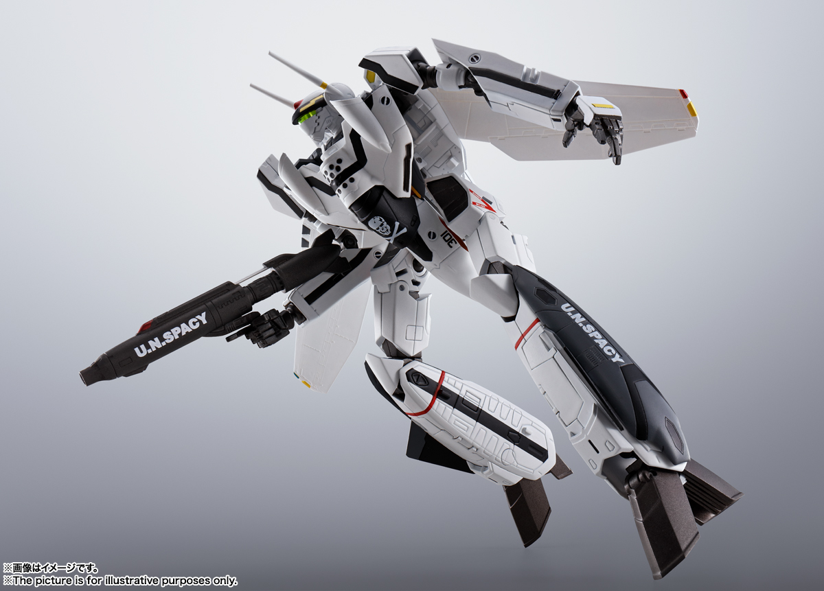 HI-METAL R『VF-0S フェニックス（ロイ・フォッカー機）』マクロス ゼロ 可変可動フィギュア-004