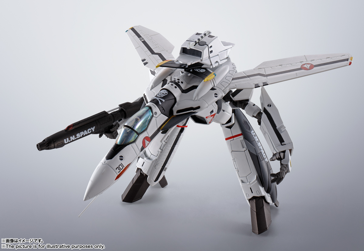 HI-METAL R『VF-0S フェニックス（ロイ・フォッカー機）』マクロス ゼロ 可変可動フィギュア-009