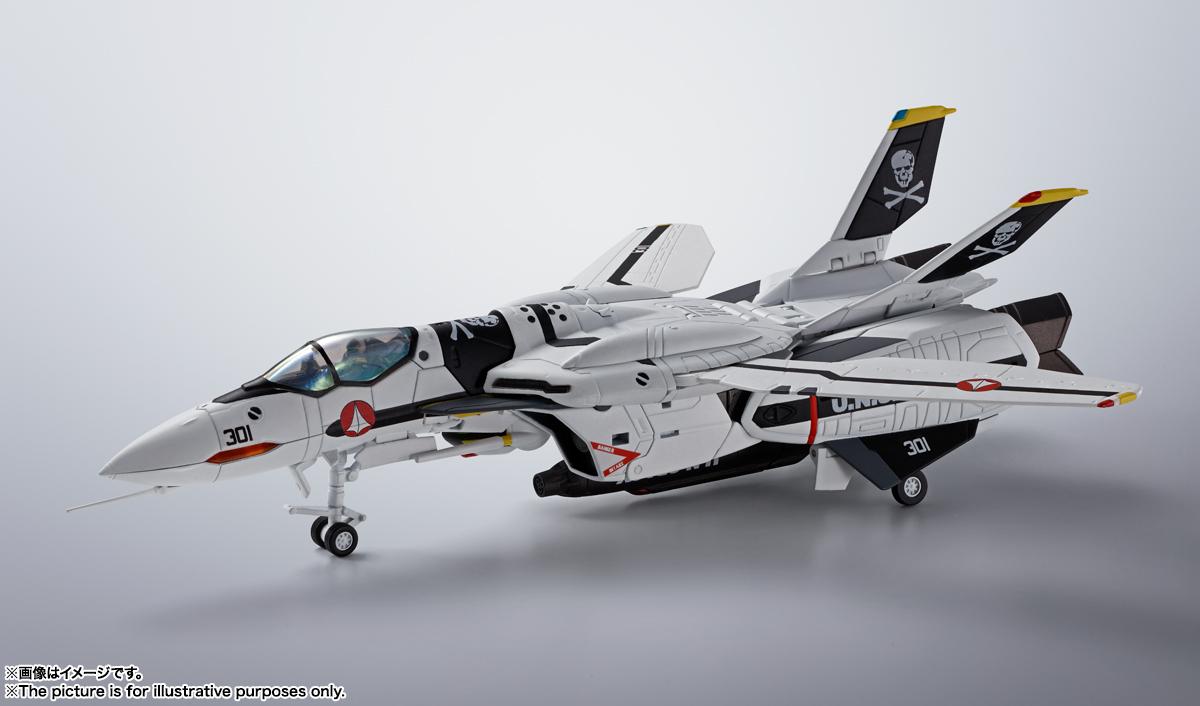 HI-METAL R『VF-0S フェニックス（ロイ・フォッカー機）』マクロス ゼロ 可変可動フィギュア-014