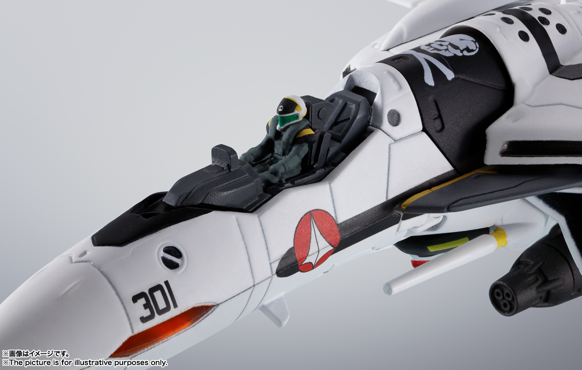 HI-METAL R『VF-0S フェニックス（ロイ・フォッカー機）』マクロス ゼロ 可変可動フィギュア-015