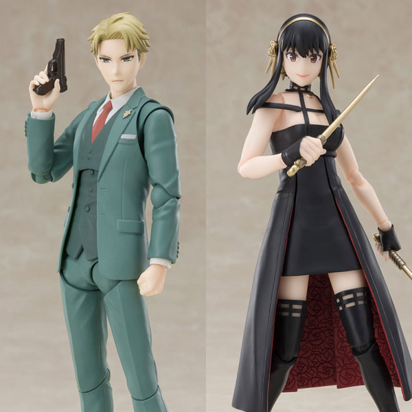 SPY×FAMILY】S.H.フィギュアーツ『ロイド・フォージャー』『ヨル・フォージャー』可動フィギュア【バンダイ】より2022年11月～順次発売予定☆  - 人気フィギュア安値で予約【トイゲット！Blog】