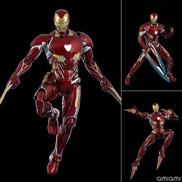 インフィニティ・サーガ DLX 『アイアンマン・マーク50（Iron Man Mark 50）』The Infinity Saga 1/12 可動フィギュア