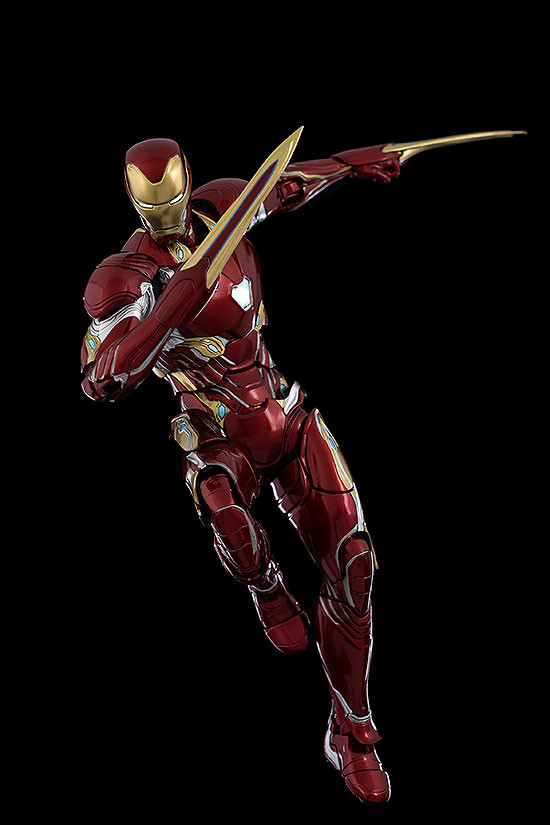 インフィニティ・サーガ DLX 『アイアンマン・マーク50（Iron Man Mark 50）』The Infinity Saga 1/12 可動フィギュア-005