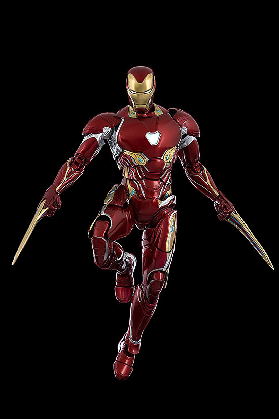インフィニティ・サーガ DLX 『アイアンマン・マーク50（Iron Man Mark 50）』The Infinity Saga 1/12 可動フィギュア-006