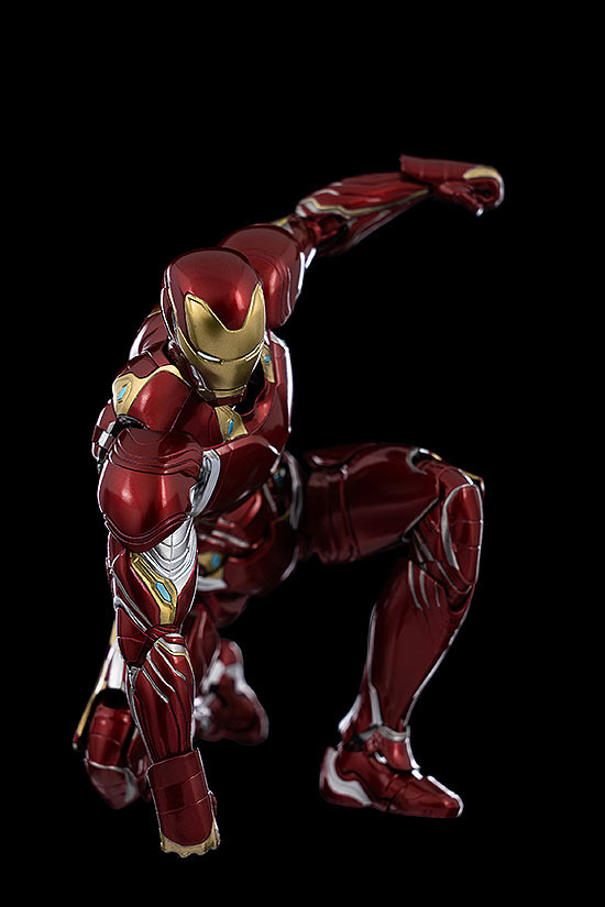 インフィニティ・サーガ DLX 『アイアンマン・マーク50（Iron Man Mark 50）』The Infinity Saga 1/12 可動フィギュア-009