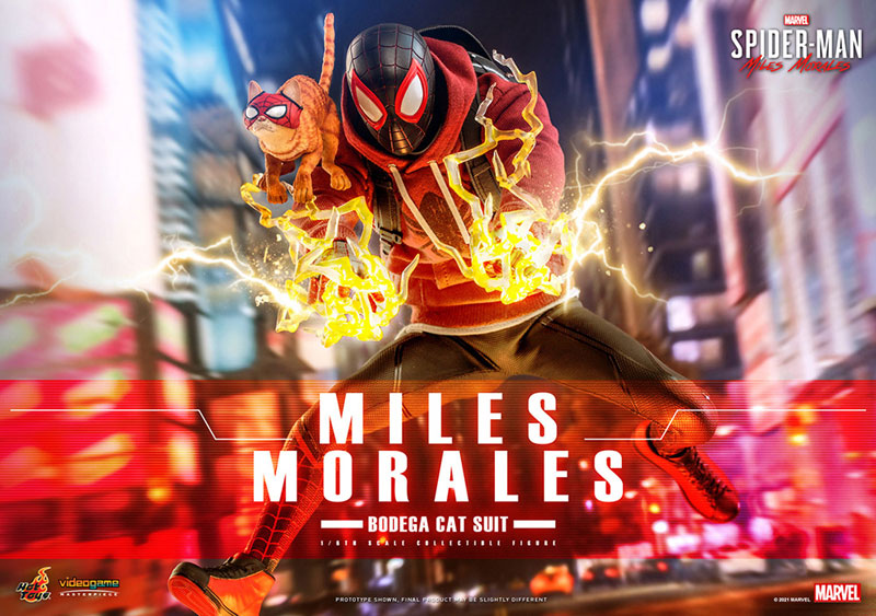 ビデオゲーム・マスターピース『マイルス・モラレス/スパイダーマン（売店の看板猫スーツ版）』Marvel’s Spider-Man：Miles Morales 1/6 可動フィギュア-001