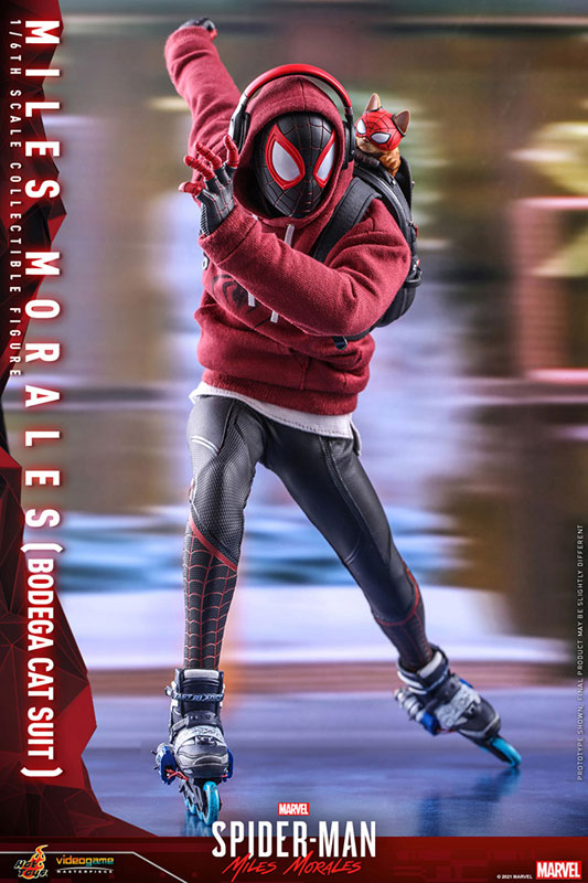 ビデオゲーム・マスターピース『マイルス・モラレス/スパイダーマン（売店の看板猫スーツ版）』Marvel’s Spider-Man：Miles Morales 1/6 可動フィギュア-010