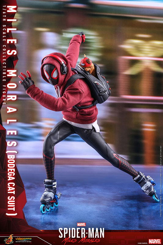 ビデオゲーム・マスターピース『マイルス・モラレス/スパイダーマン（売店の看板猫スーツ版）』Marvel’s Spider-Man：Miles Morales 1/6 可動フィギュア-011