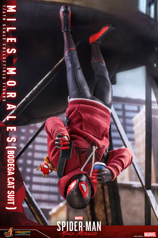 ビデオゲーム・マスターピース『マイルス・モラレス/スパイダーマン（売店の看板猫スーツ版）』Marvel’s Spider-Man：Miles Morales 1/6 可動フィギュア-013