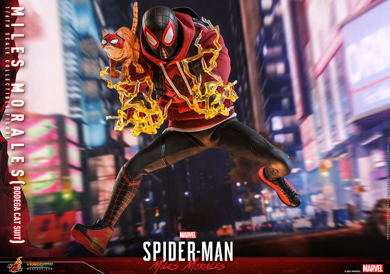 ビデオゲーム・マスターピース『マイルス・モラレス/スパイダーマン（売店の看板猫スーツ版）』Marvel’s Spider-Man：Miles Morales 1/6 可動フィギュア-017