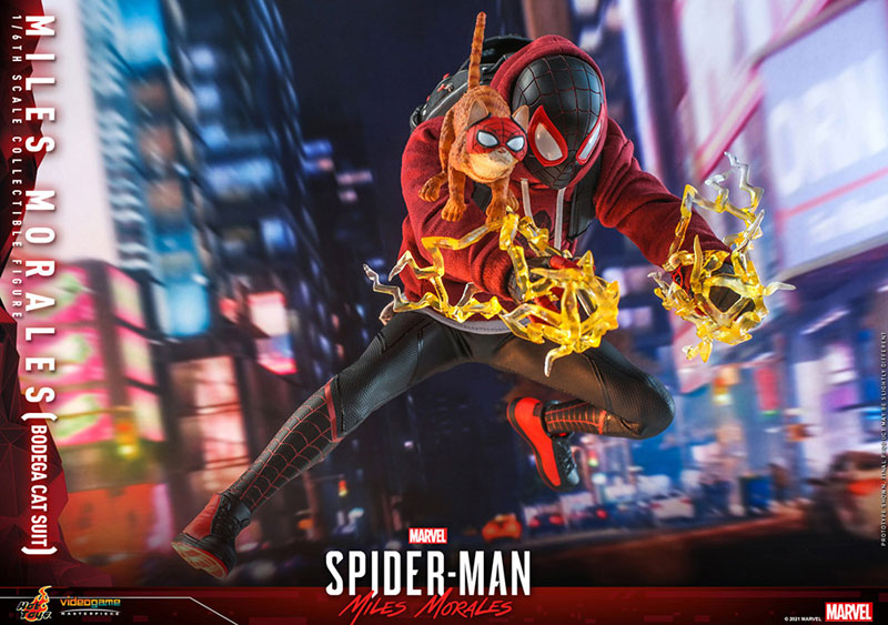 ビデオゲーム・マスターピース『マイルス・モラレス/スパイダーマン（売店の看板猫スーツ版）』Marvel’s Spider-Man：Miles Morales 1/6 可動フィギュア-018