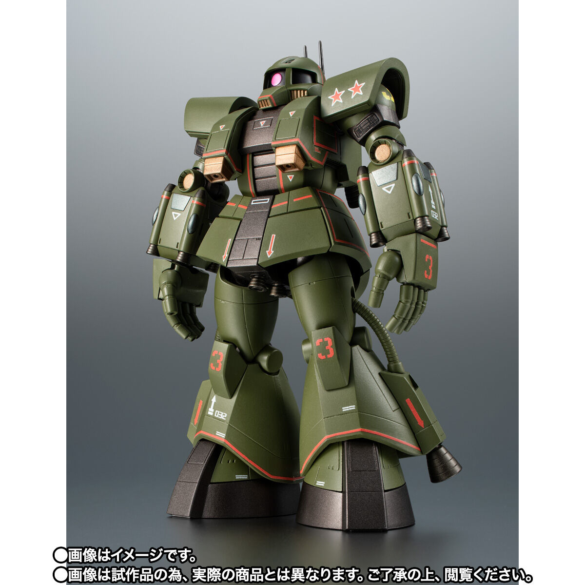 【限定販売】ROBOT魂〈SIDE MS〉『MS-06Z サイコミュ試験用ザク ver. A.N.I.M.E.』機動戦士ガンダム MSV 可動フィギュア-002