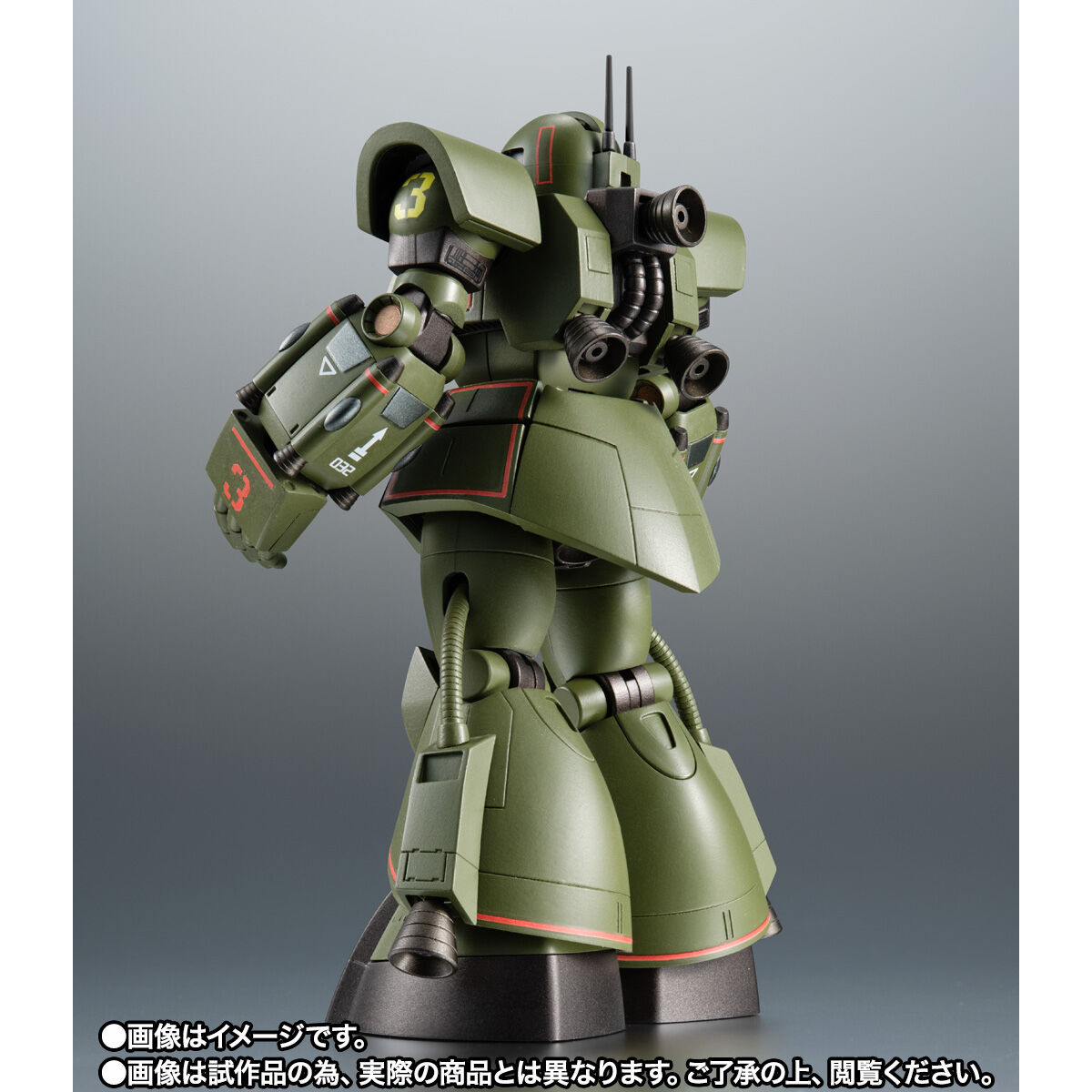 【限定販売】ROBOT魂〈SIDE MS〉『MS-06Z サイコミュ試験用ザク ver. A.N.I.M.E.』機動戦士ガンダム MSV 可動フィギュア-003