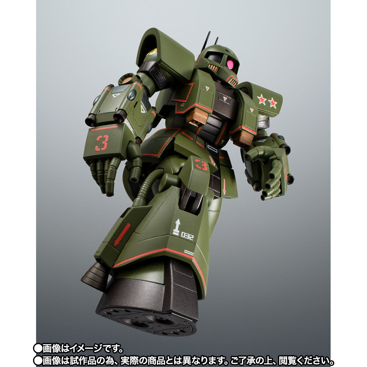 【限定販売】ROBOT魂〈SIDE MS〉『MS-06Z サイコミュ試験用ザク ver. A.N.I.M.E.』機動戦士ガンダム MSV 可動フィギュア-005