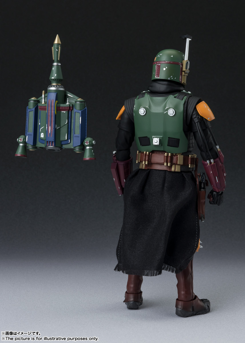S.H.Figuarts『ボバ・フェット（STAR WARS: The Book of Boba Fett）』可動フィギュア-005