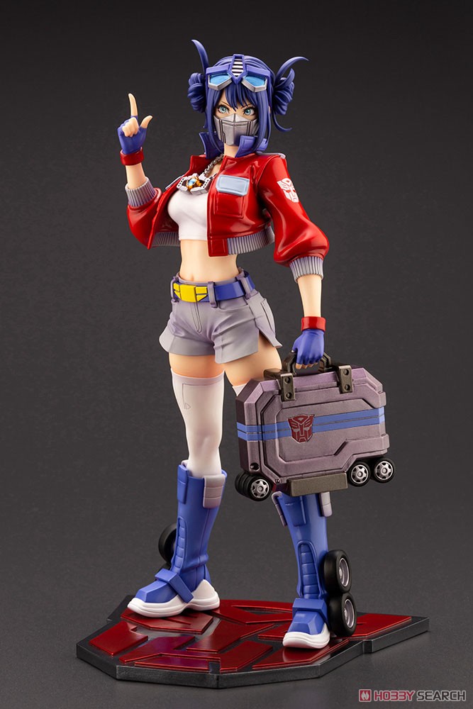 TRANSFORMERS美少女『コンボイ』トランスフォーマー 1/7 完成品フィギュア-008