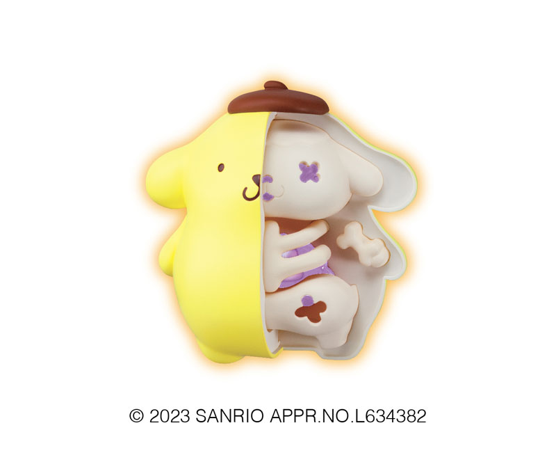 KAITAI FANTASY『サンリオキャラクターズ ファンシーパープル』立体パズル 4個入りBOX-011