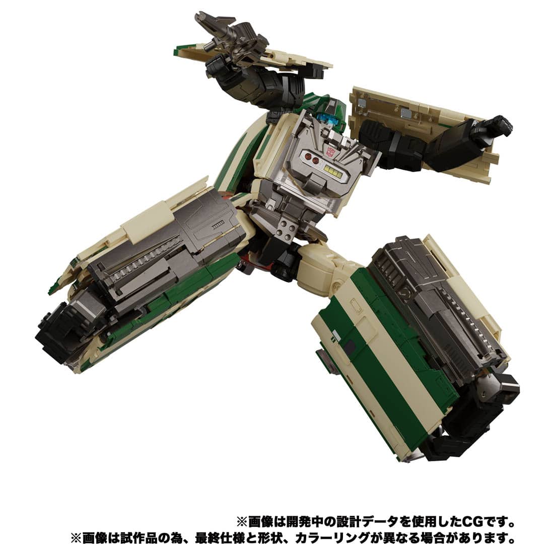 トランスフォーマー マスターピースG『MPG-03 トレインボットユキカゼ』可変可動フィギュア-006