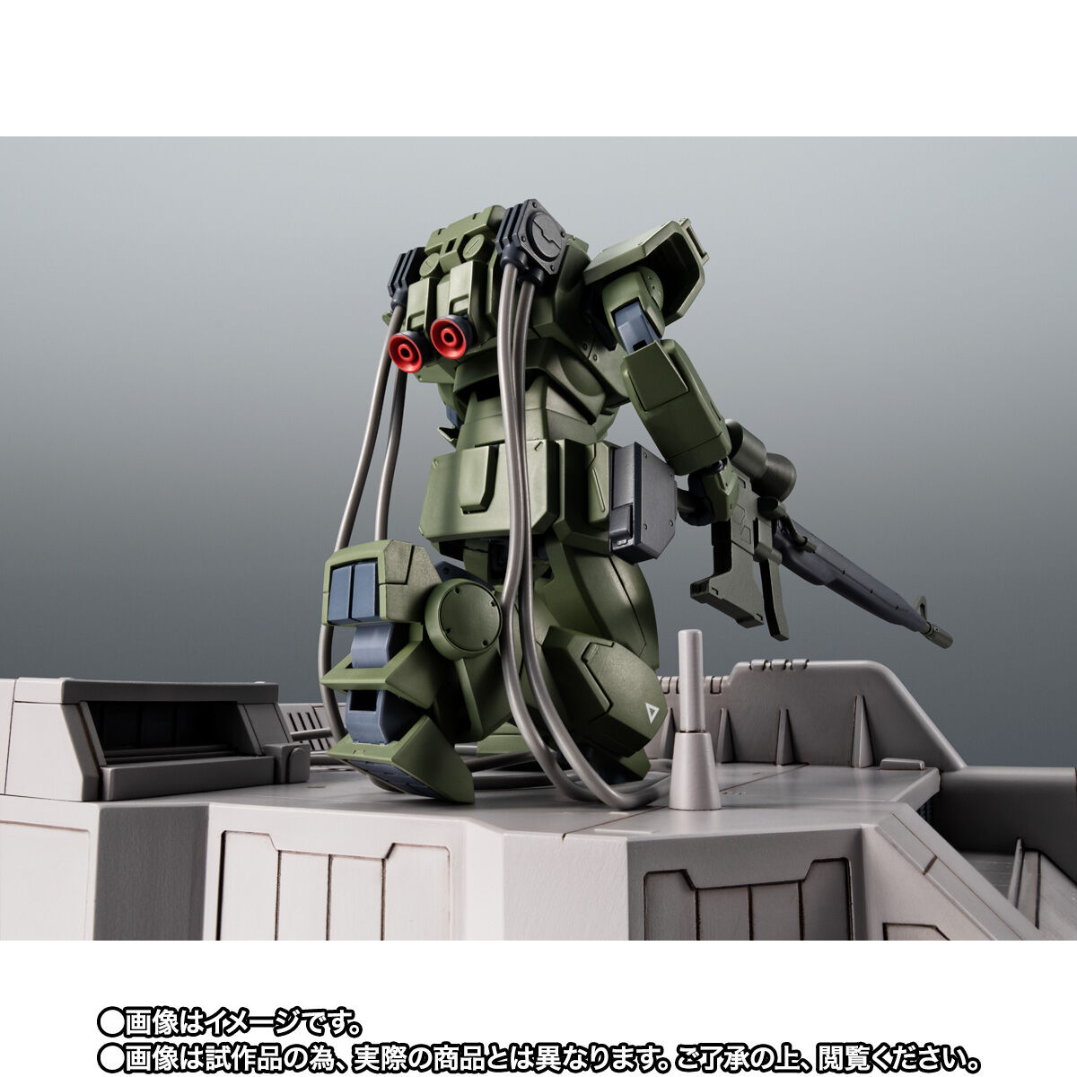 【限定販売】ROBOT魂〈SIDE MS〉『RGM-79（G）ジム・スナイパー ver. A.N.I.M.E.』機動戦士ガンダム 第08MS小隊 可動フィギュア-009