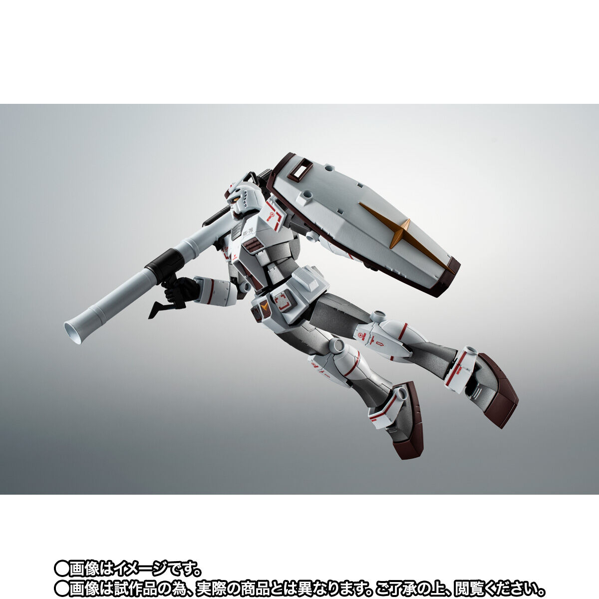 【限定販売】ROBOT魂〈SIDE MS〉『RX-78-2 ガンダム（ロールアウトカラー）＆『プラモ狂四郎』スペシャルパーツセット ver. A.N.I.M.E.』機動戦士ガンダム 可動フィギュア-004